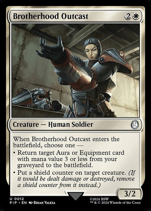 Brotherhood Outcast ~ Commander: Fallout [ NM ] [ Magic MTG ]