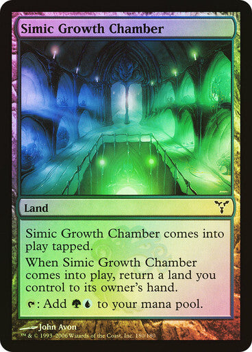 FOIL Simic Growth Chamber ~ Dissension [ EX ] [ Magic MTG ]
