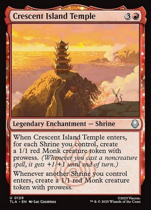 Crescent Island Temple ~ Avatar: The Last Airbender [ NM ] [ Magic MTG ]