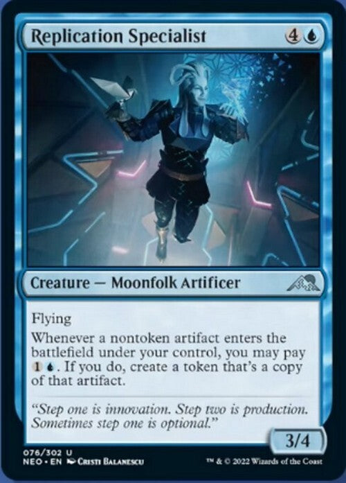 Replication Specialist ~ Kamigawa: Neon Dynasty [ NM ] [ Magic MTG ]