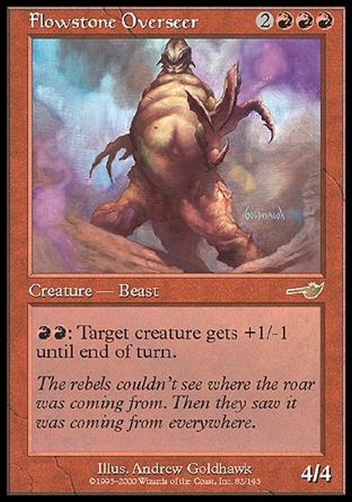 Flowstone Overseer ~ Nemesis [ EX ] [ Magic MTG ]