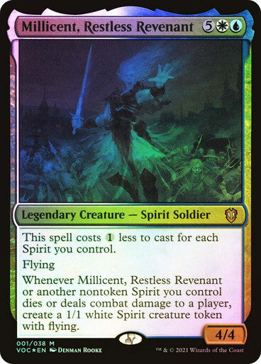FOIL Millicent, Restless Revenant ~ Commander: Crimson Vow [ NM ] [ MTG ]
