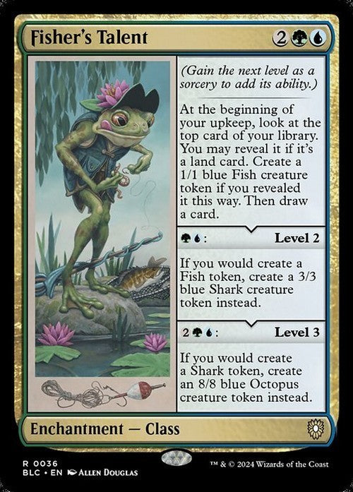 Fisher's Talent ~ Commander: Bloomburrow [ NM ] [ Magic MTG ]
