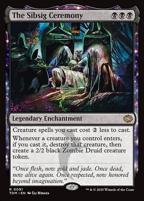 The Sibsig Ceremony ~ Tarkir: Dragonstorm [ NM ] [ Magic MTG ]