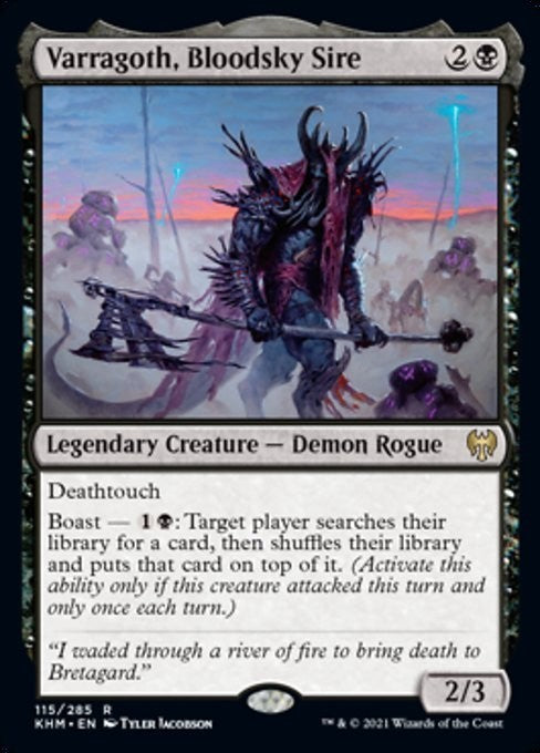 Varragoth, Bloodsky Sire ~ Kaldheim [ NM ] [ Magic MTG ]
