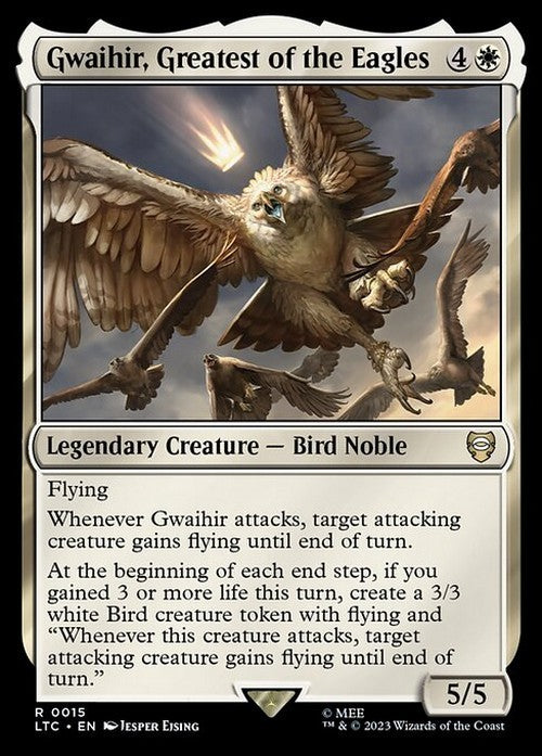 Gwaihir, Greatest of the Eagle ~ Commander: Lord of the Rings [ NM ] [ MTG ]