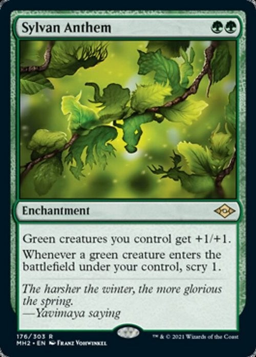 Sylvan Anthem ~ Modern Horizons 2 [ NM ] [ Magic MTG ]