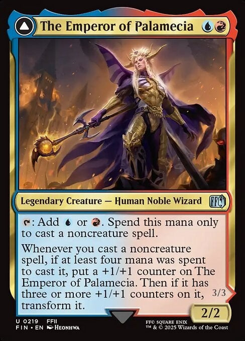 The Emperor of Palamecia ~ Final Fantasy [ NM ] [ Magic MTG ]