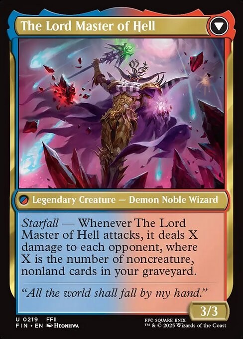 The Emperor of Palamecia ~ Final Fantasy [ NM ] [ Magic MTG ]