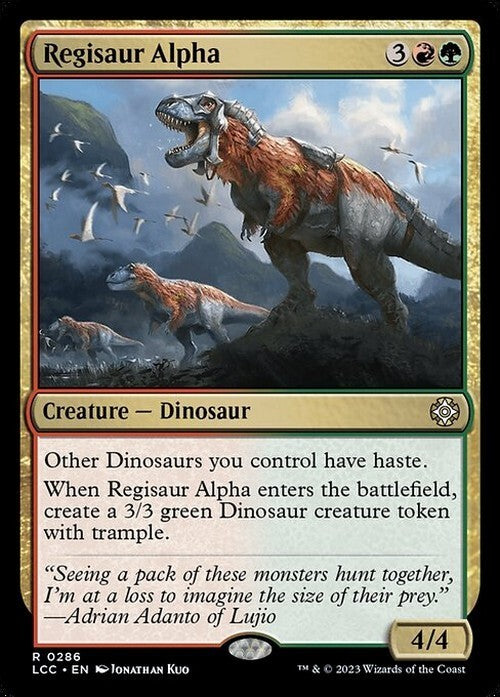 Regisaur Alpha ~ Commander: The Lost Caverns of Ixalan [ NM ] [ Magic MTG ]