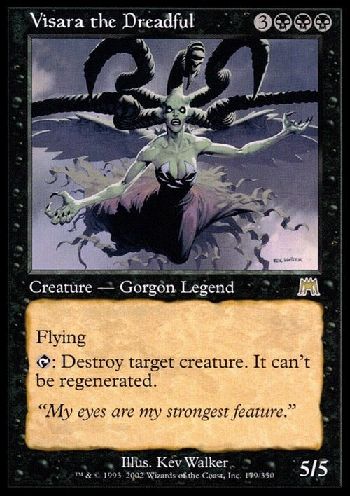 Visara the Dreadful ~ Onslaught [ EX ] [ Magic MTG ]