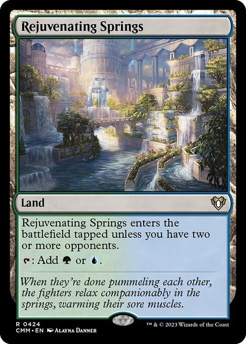 Rejuvenating Springs ~ Commander Masters [ NM ] [ Magic MTG ]