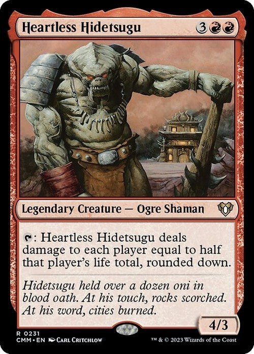 Heartless Hidetsugu ~ Commander Masters [ NM ] [ Magic MTG ]