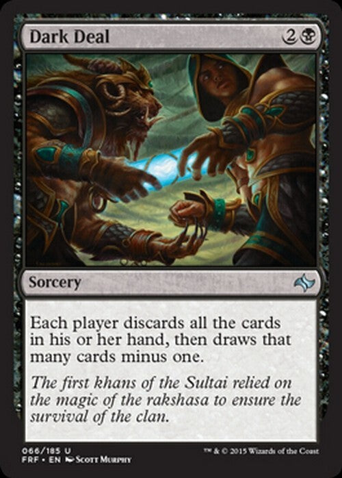 Dark Deal ~ Fate Reforged [ EX ] [ Magic MTG ]