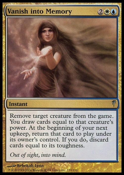 Vanish into Memory ~ Coldsnap [ EX ] [ Magic MTG ]