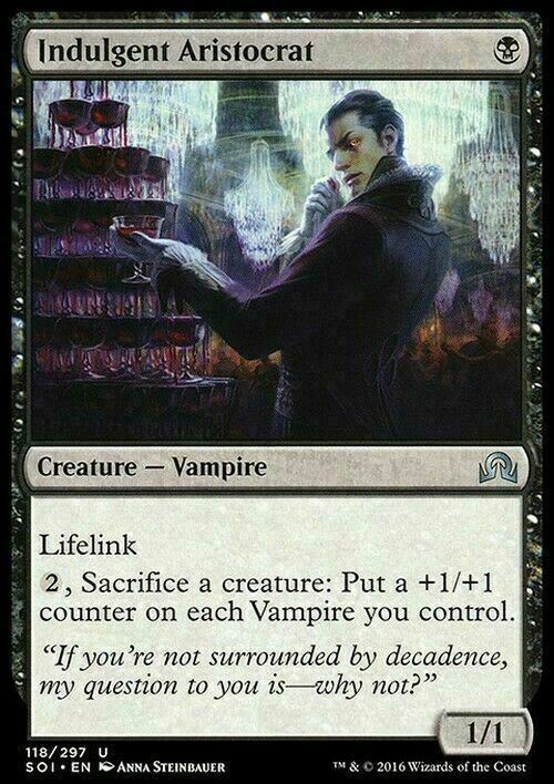 Indulgent Aristocrat ~ Shadows over Innistrad [ EX ] [ Magic MTG ]