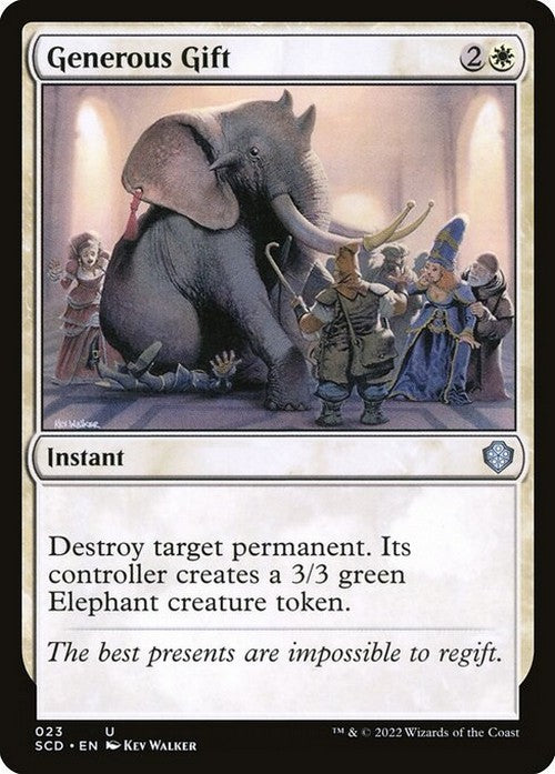 Generous Gift ~ Starter Commander [ NM ] [ Magic MTG ]