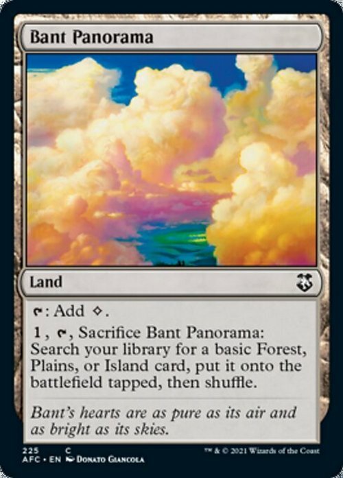 Bant Panorama ~ Commander: Adventures in the Forgotten Realms [ NM ]