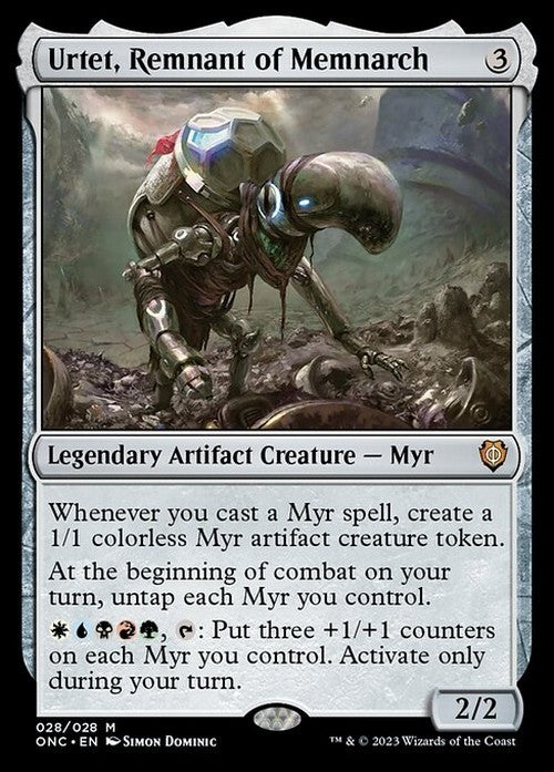 Urtet, Remnant of Memnarch ~ Commander: Phyrexia [ NM ] [ Magic MTG ]