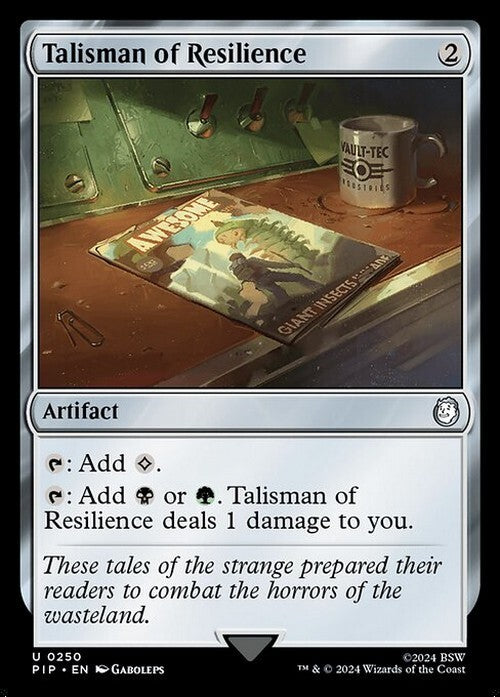 Talisman of Resilience ~ Commander: Fallout [ NM ] [ Magic MTG ]