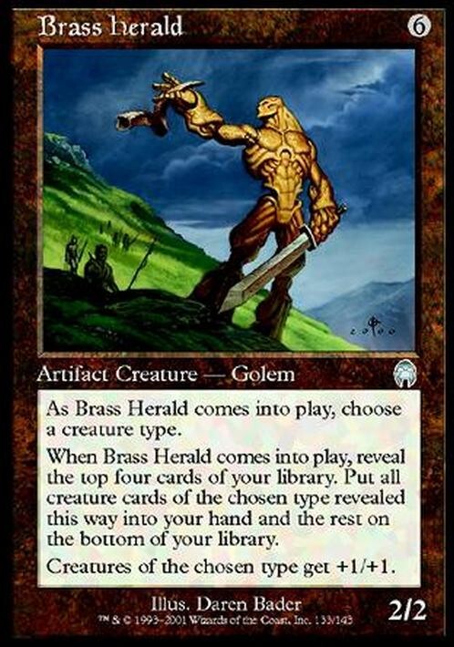 Brass Herald ~ Apocalypse [ EX ] [ Magic MTG ]