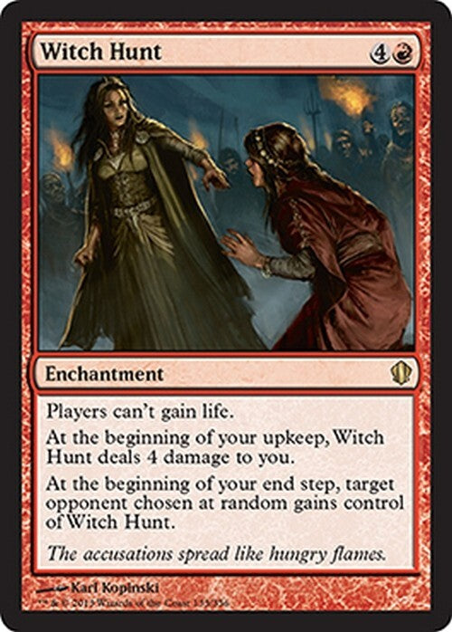 Witch Hunt ~ Commander 2013 [ EX ] [ Magic MTG ]