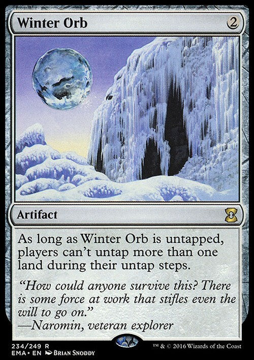 Winter Orb ~ Eternal Masters [ EX ] [ Magic MTG ]