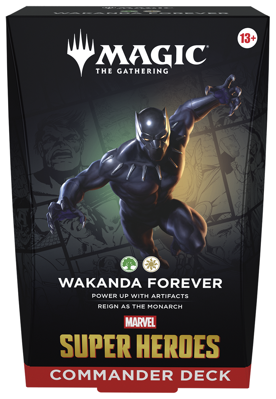 Wakanda Forever Commander Deck ~ Marvel Super Heroes ~ MTG Sealed