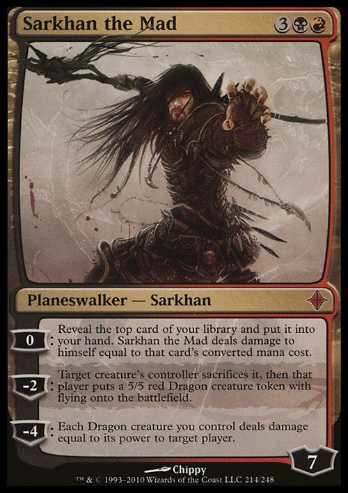 Sarkhan the Mad ~ Rise of the Eldrazi [ EX ] [ Magic MTG ]