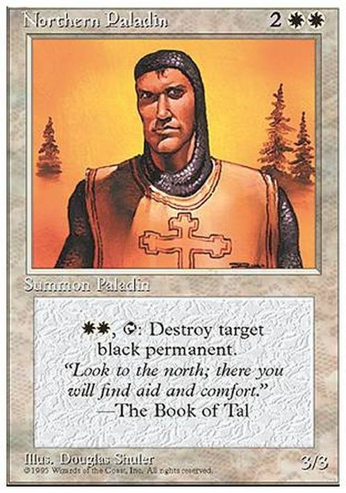 Northern Paladin ~ Fourth Edition [ EX ] [ Magic MTG ]