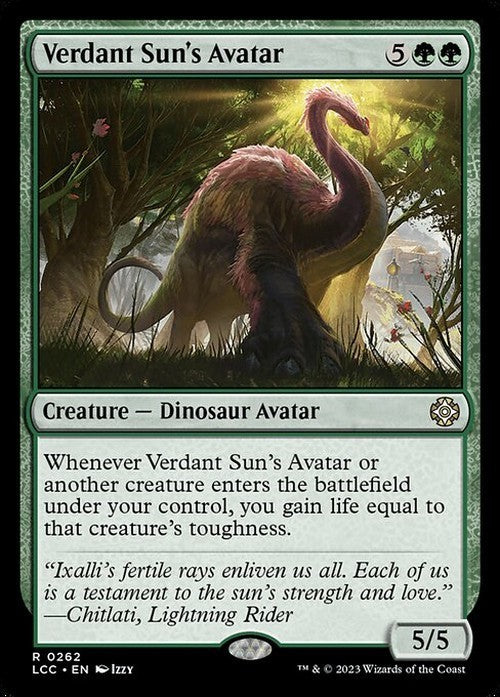 Verdant Sun's Avatar ~ Commander: The Lost Caverns of Ixalan [ NM ] [ MTG ]
