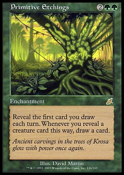 Primitive Etchings ~ Scourge [ EX ] [ Magic MTG ]