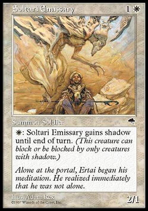 Soltari Emissary ~ Tempest [ EX ] [ Magic MTG ]