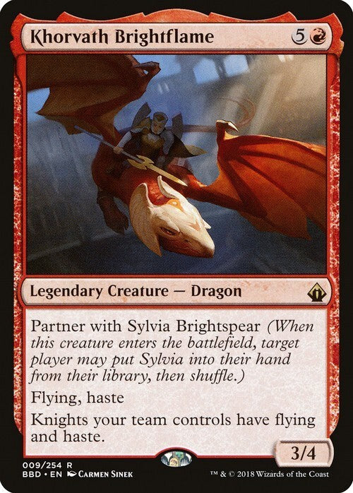 Khorvath Brightflame ~ Battlebond [ NM ] [ Magic MTG ]