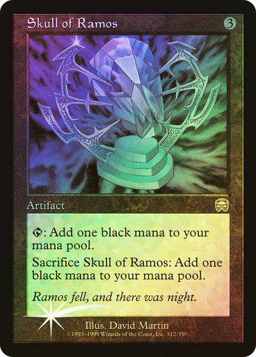 FOIL Skull of Ramos ~ Mercadian Masques [ PLAYED ] [ MagicMTG ]