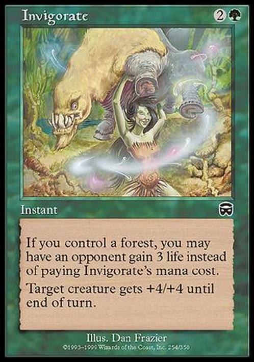 Invigorate ~ Mercadian Masques [ EX ] [ Magic MTG ]