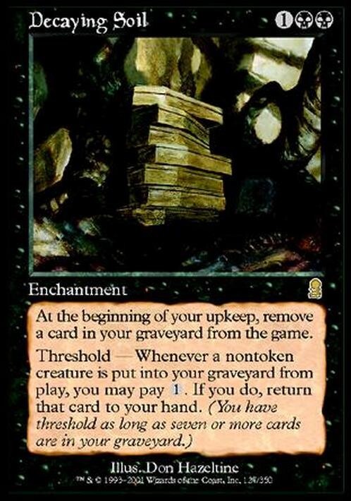 Decaying Soil ~ Odyssey [ EX ] [ Magic MTG ]