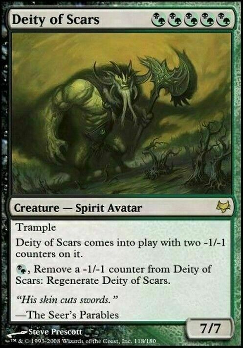 Deity of Scars ~ Eventide [ EX ] [ Magic MTG ]
