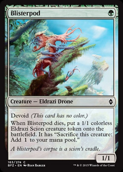 Blisterpod ~ Battle for Zendikar [ EX ] [ Magic MTG ]