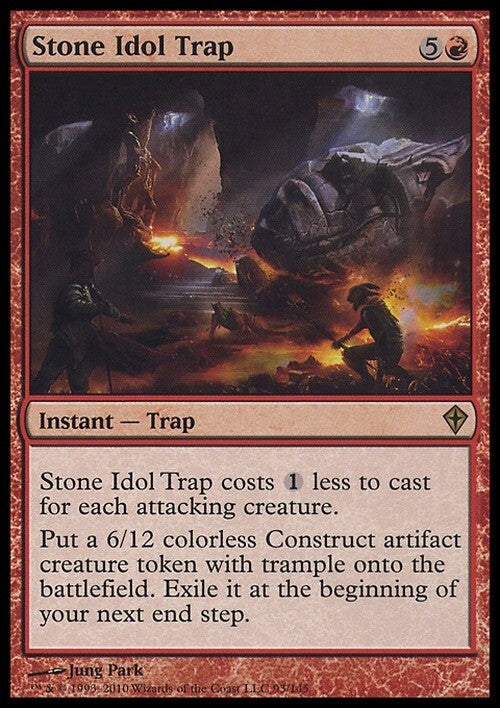 Stone Idol Trap ~ Worldwake [ EX ] [ Magic MTG ]