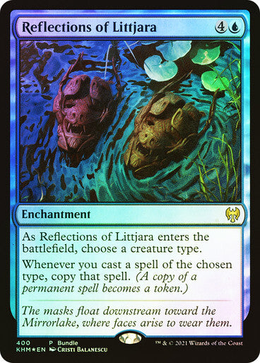 FOIL Reflections of Littjara ~ Promo Kaldheim [ EX ] [ Magic MTG ]