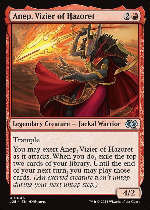 Anep, Vizier of Hazoret ~ Jumpstart 2025 [ NM ] [ Magic MTG ]