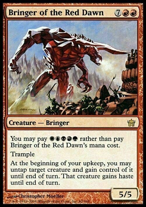 Bringer of the Red Dawn ~ Fifth Dawn [ EX ] [ Magic MTG ]