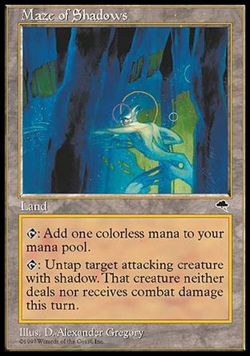 Maze of Shadows ~ Tempest [ EX ] [ Magic MTG ]