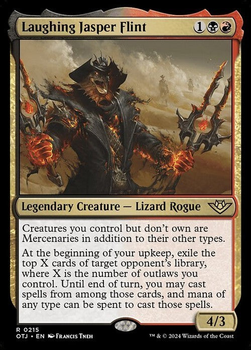 Laughing Jasper Flint ~ Outlaws of Thunder Junction [ NM ] [ Magic MTG ]