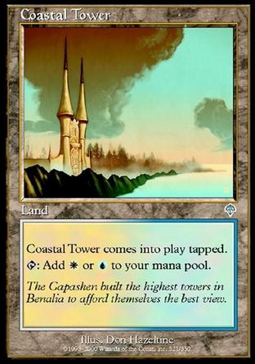Coastal Tower ~ Invasion [ EX ] [ Magic MTG ]