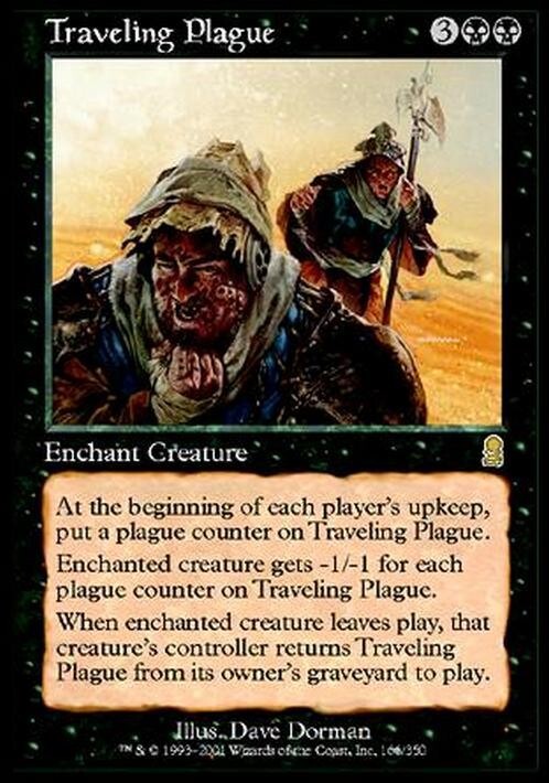 Traveling Plague ~ Odyssey [ EX ] [ Magic MTG ]