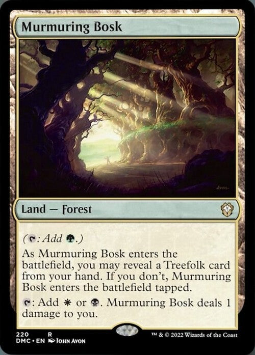Murmuring Bosk ~ Commander: Dominaria United [ NM ] [ Magic MTG ]