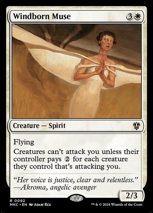 Windborn Muse ~ Commander: Murders at Karlov Manor [ NM ] [ Magic MTG ]