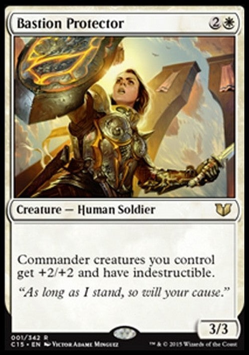 Bastion Protector ~ Commander 2015 [ EX ] [ Magic MTG ]